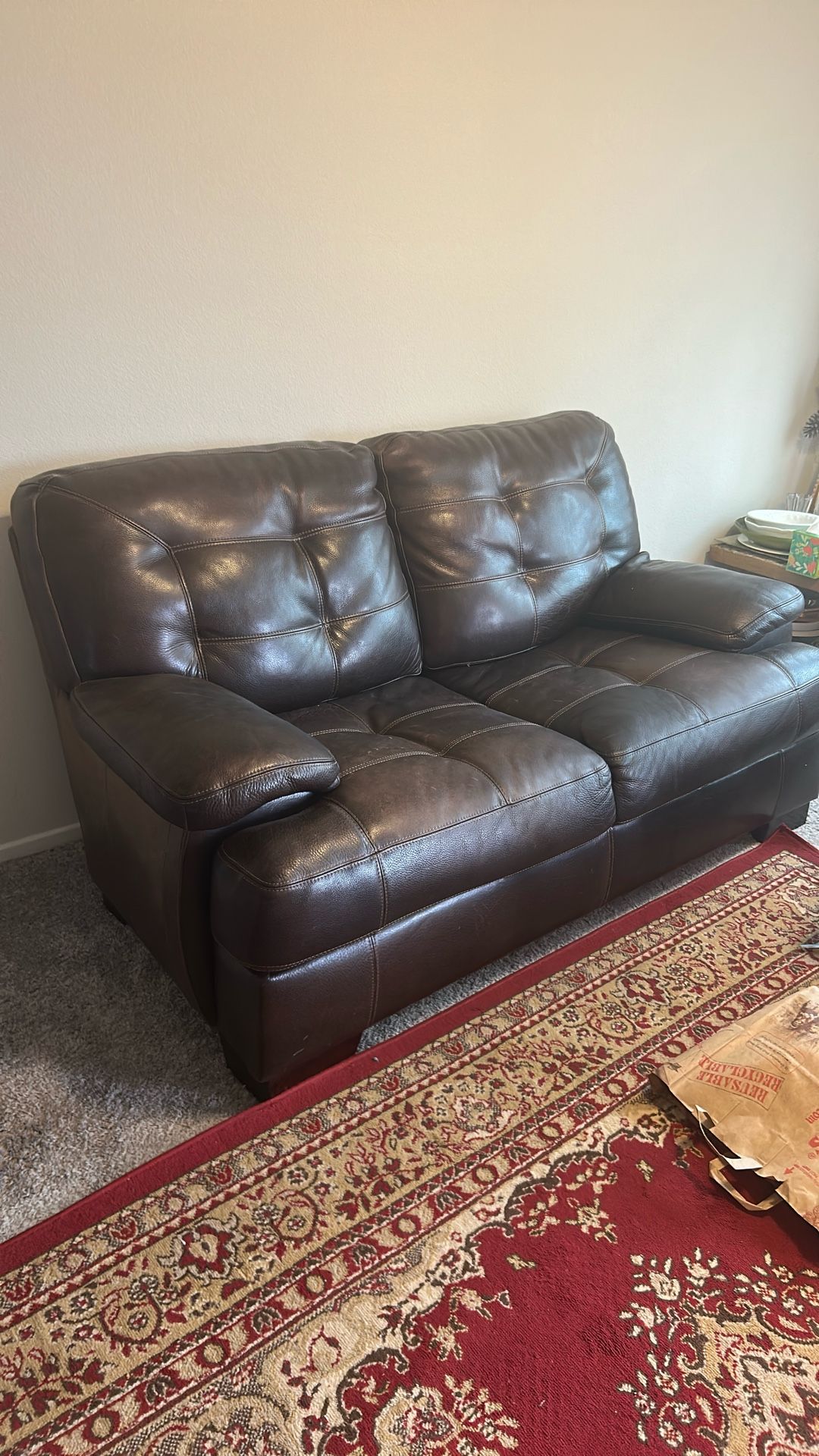 Leather Couch