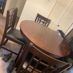 Table And Chair (dining Set)
