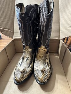 Authentic Snake Skin Boots