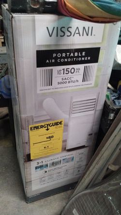 Portable air conditioner 5000 BTU/Hora $175