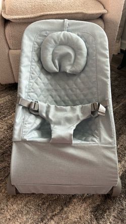 Fodoss Baby Bouncer, Portable Bouncer Seat for Babies-Blue