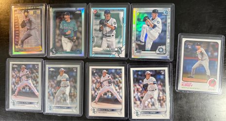 ⚾ George Kirby Rookie Card Lot – Chrome, Numbered /499 & Refractors! ⚾