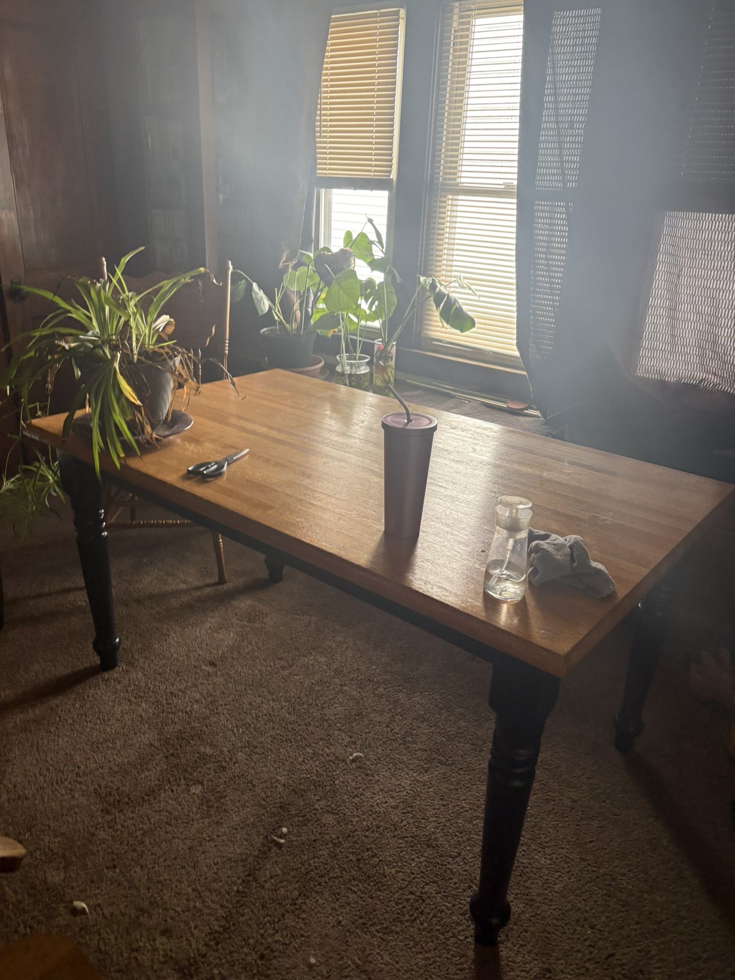 BUTCHER BLOCK Dining Room Table