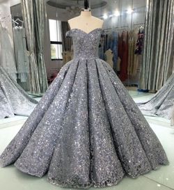 GOLD BALL GOWN