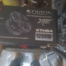 Orion 1200w Speakers