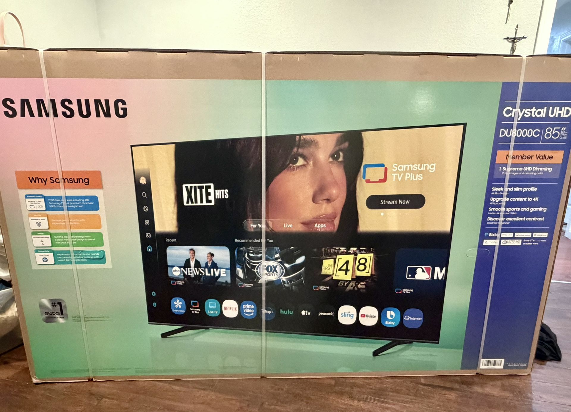 85 Inch Samsung TV 