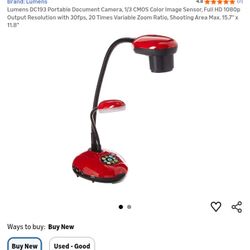 Lumens DC193 Document Camera/ Fancy Projector 
