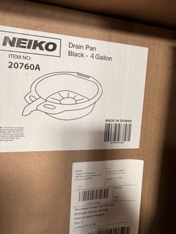 4 gallon drain pan