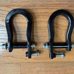 2007-2013 Silverado Black Tow Hooks