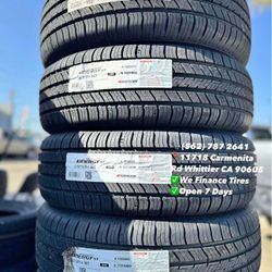 215/70R14 Hankook Set of Tires Installed and Balanced Set de Llantas Nuevas Instaladas y Balanceadas