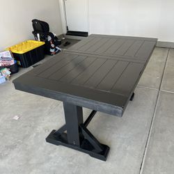 Black Dining Table 