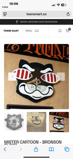 Born X Raised Picnic Blanket Mister Cartoon Collaboration for Sale