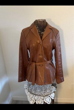 Original 1970’s Leather Coat