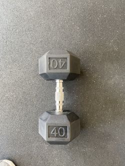 40 Pound Hex Dumbbell (only 1)