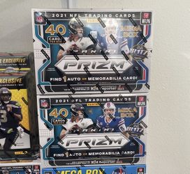 2021 Panini Prizm NFL Mega Box - Target Auto