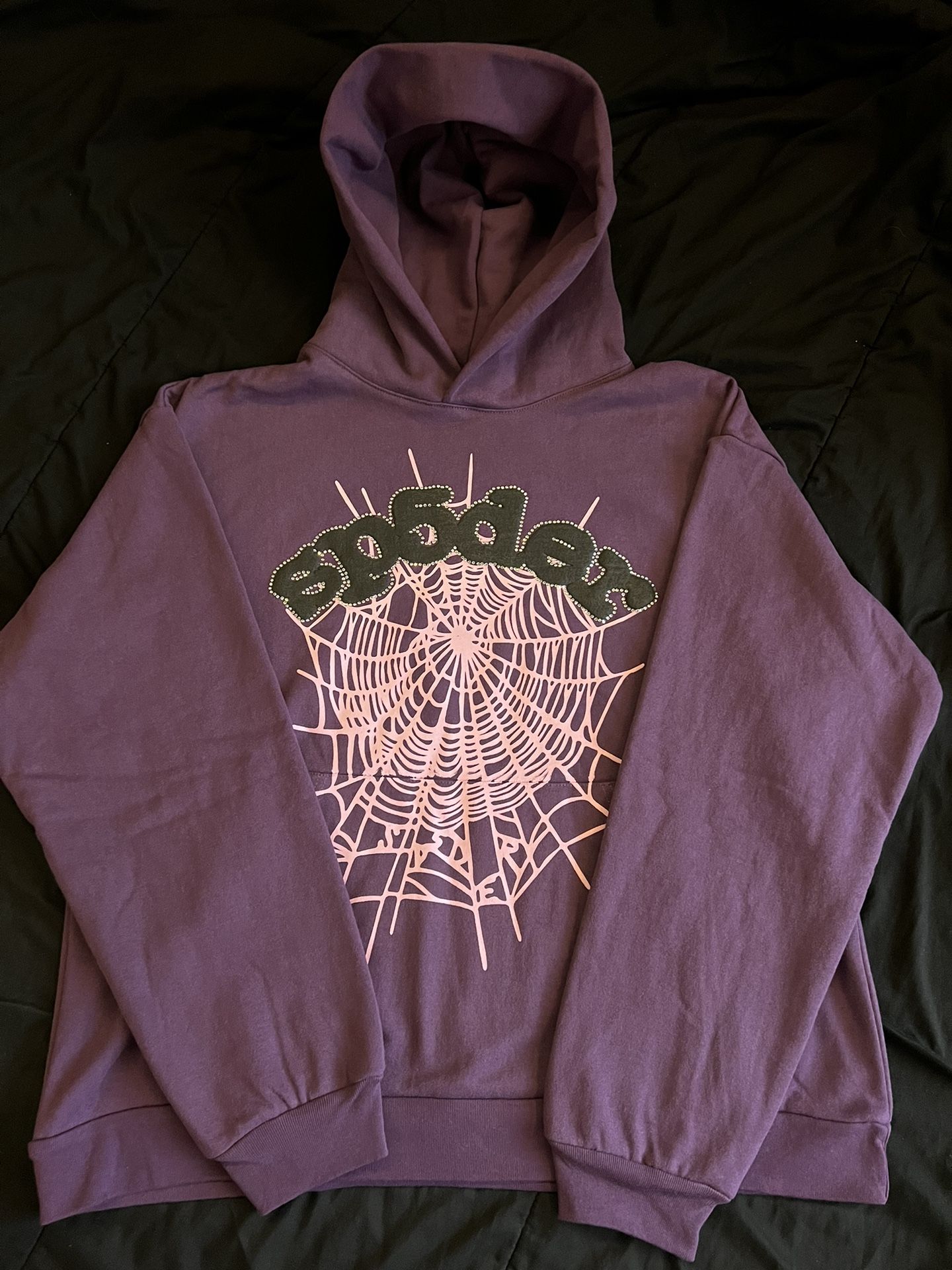 Spider Hoodie Purple Web Spid5r Sweatshirt
