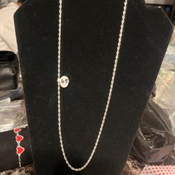 Cadena De Plata De Hombre