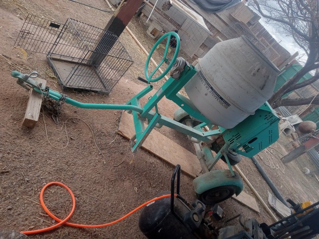 Concrete, Mortar Mixer