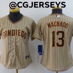 WOMEN'S SAN DIEGO PADRES BASEBALL JERSEY 