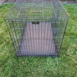 Petco XL Double Door Folding Dog Crate – 48"L x 30"W x