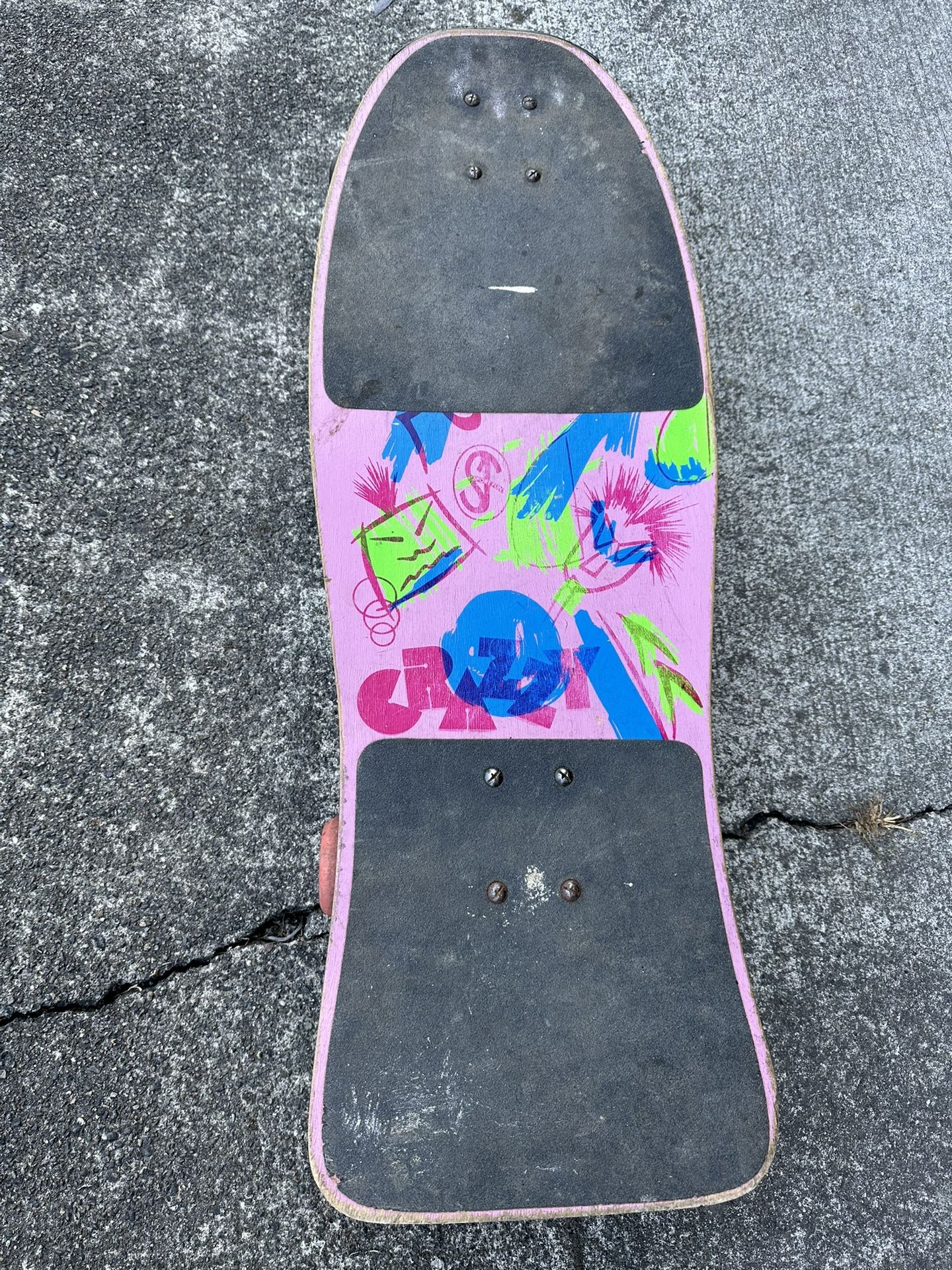 Vintage 80s Skateboard