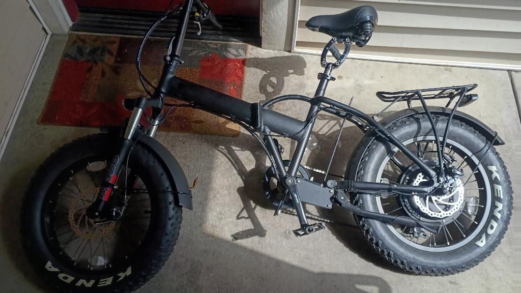 VTUVIA SK20-750 Watts Fat Tire Folding Electric Bike 