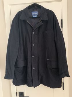 Men’s Faconnable Lined Wool coat 