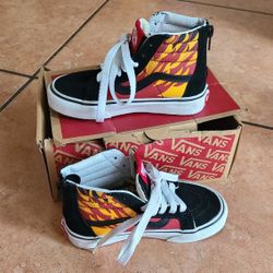Vans 11.5 Kids High Top Sneakers
