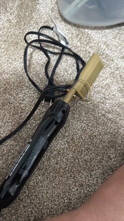 Electric Hot Comb Hair Straightener