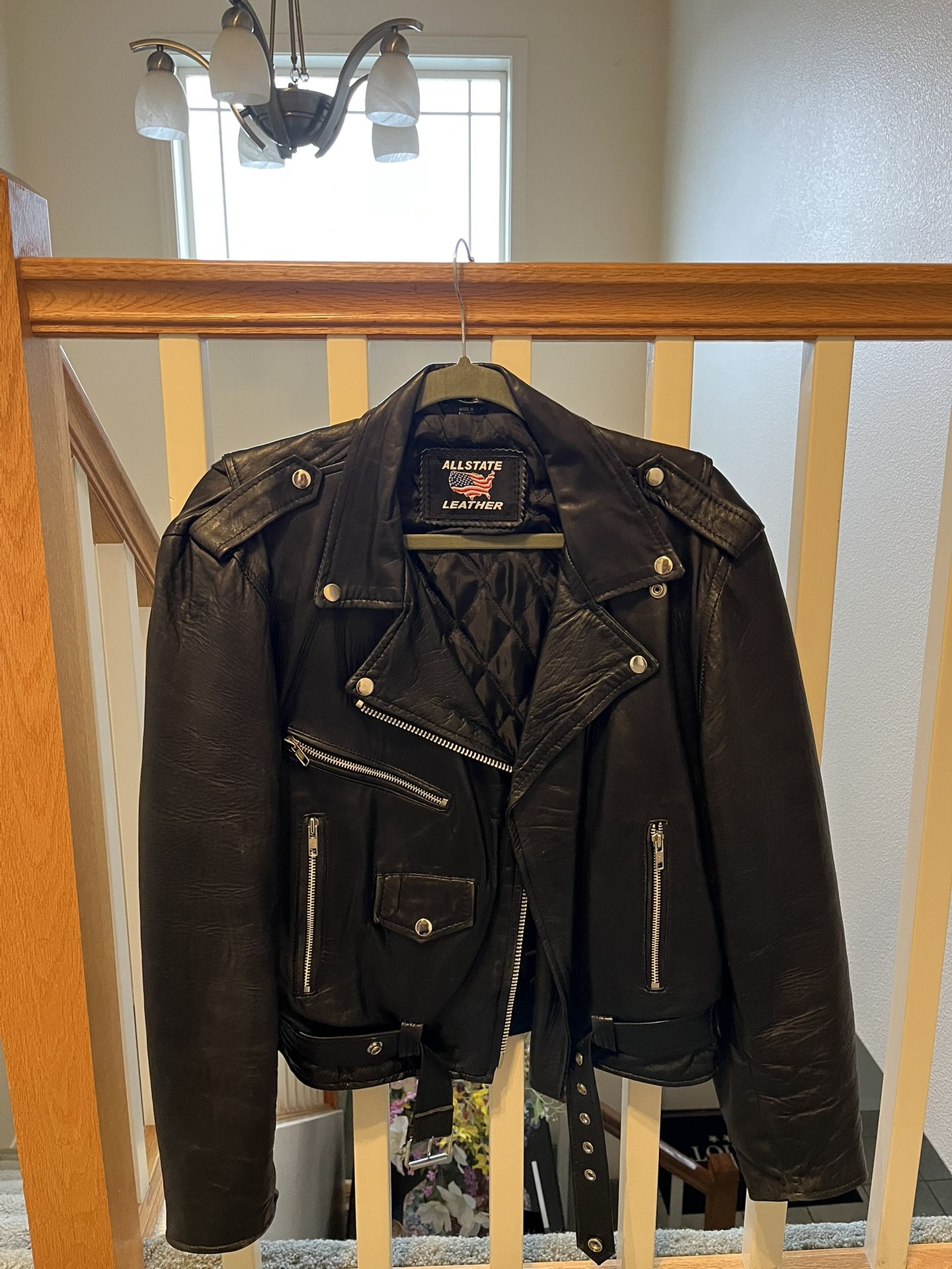 Women’s Allstate Leather Brand Jacket