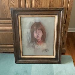 Portrait of a little girl