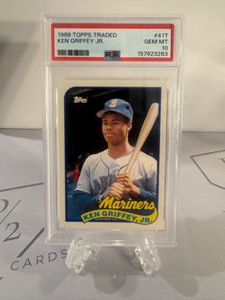 1989 Topps Traded - Ken Griffey Jr #41T 💥PSA 10 Gem MNT💥 (RC)