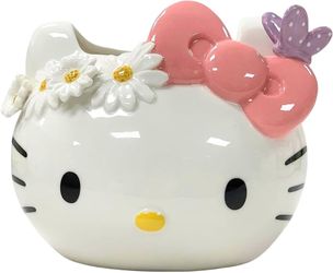 (2) Hello Kitty Butterfly Figural Planter – Brand New 🌸🦋