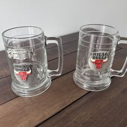 1996 Championship Chicago Bulls mugs + 1
