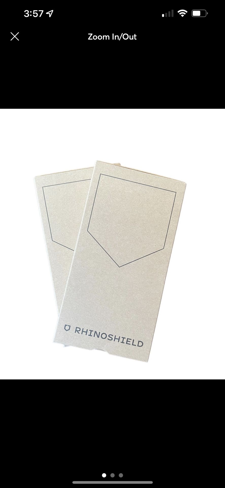 Rhinoshield 9H tempered glass screen protector