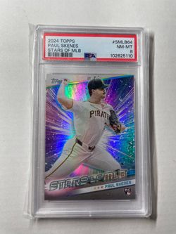 2024 tops Paul skenes psa 8