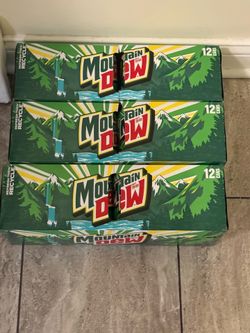 Mountain Dew new $4 each pack pick up only tomorrow 6/13 @10am Alsip