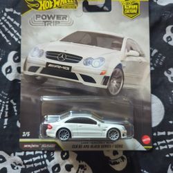 Hot Wheels Premium 🔥 (POWER TRIP) 2008 MERCEDES-BENZ CLK 63 AMG BLACK SERIES 