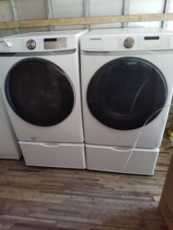 Washer and dryer gas