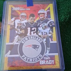 Tom Brady Rookie Card  2000