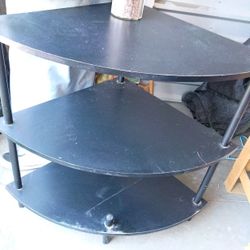 Black TV Stand $10
