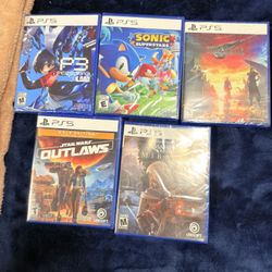 Brand New Sealed PlayStation 5 Games! DragonBall Z Sparkling Zero, Star Wars Outlaws Gold Edition,  Final Fantasy 7 Rebirth And More!