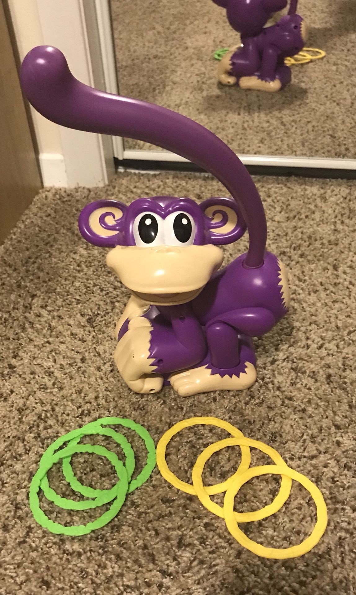 Chasin’ Cheeky Monkey Ring Toss Game