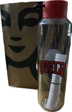 Brand New Starbucks X UNLV Water Bottle Retail $16.95