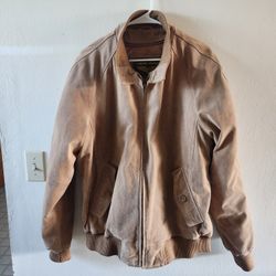 Landing Leathers Leather Bomber Jacket