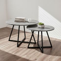 Coffee Table set of 2 Side Table 