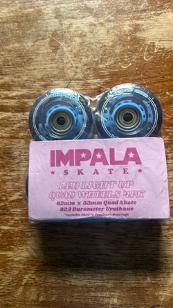 Impala skate led light up quad wheels 4 pack