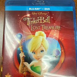 Tinker Bell And The Lost Treasure Blu-Ray Dvd Original Movie Rewards In It