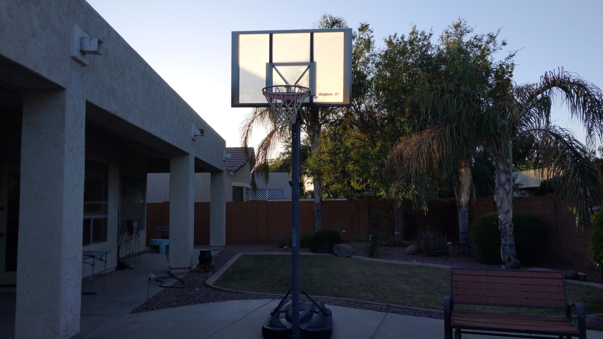 Adjustable Outdoor Basketball Hoop (Up to 10 ft)