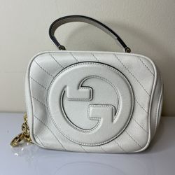 Gucci Blondie Mini Bag – White Leather – Authentic – Excellent Condition (No Shoulder Strap)